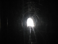 [Photo: Light at the end of the tunnel]